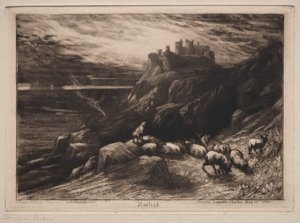 Harlech af Francis Seymour Haden