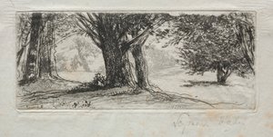 Holly Field af Francis Seymour Haden
