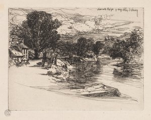 Smidens Hus. af Francis Seymour Haden