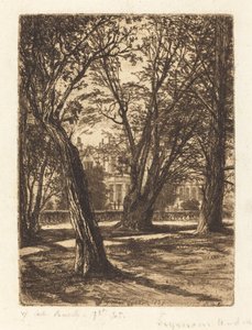Kensington Gardens (den lille plade) af Francis Seymour Haden