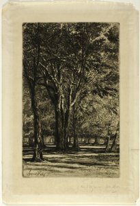 Kensington Gardens, nr. II (stor plade) af Francis Seymour Haden