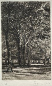 Kensington Gardens The Larger Plate, 1860.