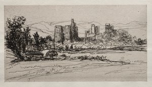 Kidwelly Slot. af Francis Seymour Haden