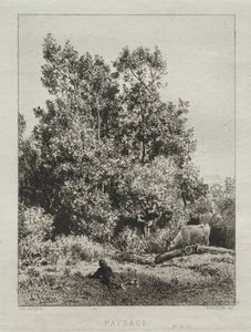 Landskab af Francis Seymour Haden
