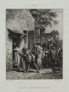 Formiddag på årets første dag af Francis Seymour Haden