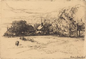 Det gamle Willesley House af Francis Seymour Haden