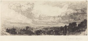 Ud af studievinduet af Francis Seymour Haden