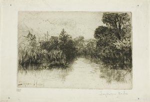 Shere Mill Pond, nr. I (lille tallerken)