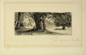 Holly Fields af Francis Seymour Haden