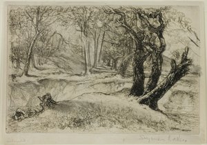 De tre søstre af Francis Seymour Haden