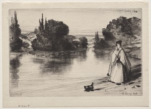 Slæbestien af Francis Seymour Haden
