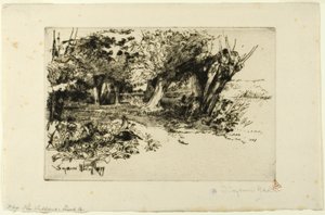 Piletræerne af Francis Seymour Haden