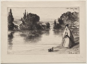 Træksti af Francis Seymour Haden