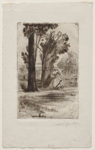 Præstegård ved Sonning af Francis Seymour Haden
