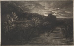 Winchelsea-kanalen af Francis Seymour Haden