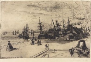 Yacht Tavern, Erith af Francis Seymour Haden