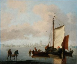 Dutch Estuary Scene (en af et par)