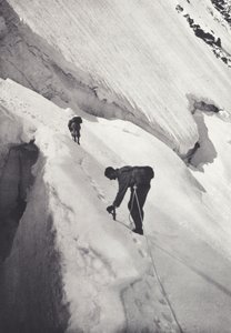 Pennine Alperne: Under Col de Tournanche (s/h foto)