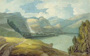 Derwentwater ser mod syd af Francis Towne