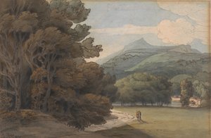 I nærheden af Ambleside af Francis Towne