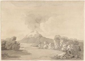 The Wrekin, Shropshire af Francis Towne