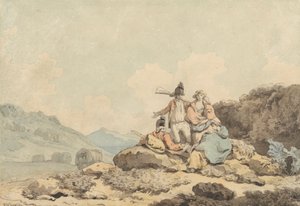 Soldater og Landskvinder af Francis Wheatley