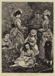 Amatør humleplukning i Kent af Francis Wilfred Lawson