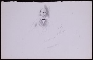 Portræt af Arthur Rackham af Francis Wilfred Lawson
