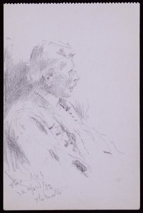 Portræt af Basil Oliver af Francis Wilfred Lawson