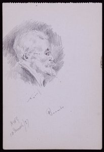 Portræt af Halsey Ricardo af Francis Wilfred Lawson
