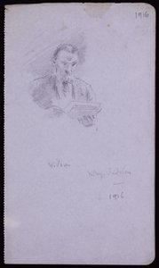 Portræt af Henry Wilson af Francis Wilfred Lawson