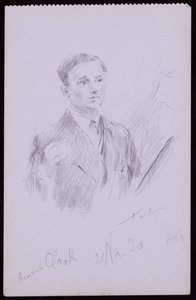 Portræt af Kenneth Clarke af Francis Wilfred Lawson