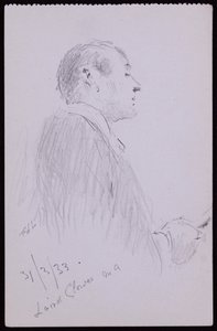 Portræt af Laird Clowes af Francis Wilfred Lawson