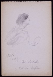 Portræt af fru Arundel Esdaile af Francis Wilfred Lawson