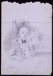 Portræt af RW Schultz Weir af Francis Wilfred Lawson