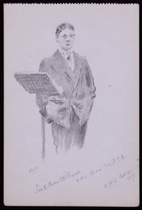 Portræt af Sir Owen Williams