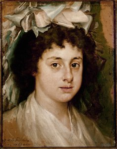 Portræt af Feliciana, i en alder af 13 (olie på lærred, ca. 1787)