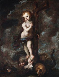 Francisco Camilo - Jesusbarnet som sejrherre over synd og død - ca. 1640-60 af Francisco Camilo