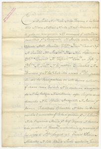 Inventar af Antoine Barada underskrevet Fran. Cruzat, Josef Bexmes, Dodier, Becquet og andre, april 1782 af Francisco Cruzat