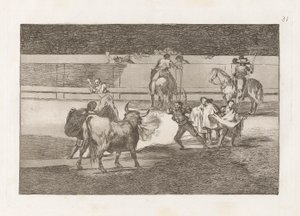 Ildflag af Francisco de Goya