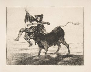 Barbarous Entertainment Barbara dibersion, 1800-1804. af Francisco de Goya