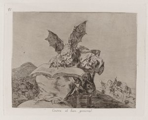 Against the Common Good, Plade 71 fra The Disasters of War af Francisco de Goya