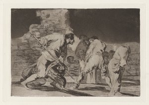 Disparate furioso (Furious Folly), også kendt som Hizonos dios y maravillamos nos (It Is Amazing and We Were Made by God, fra serien Los disparates (Los proverbios) af Francisco de Goya