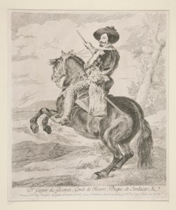 Gaspar de Guzman, grev hertug af Olivares af Francisco de Goya