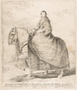 Isabella af Bourbon, dronning af Spanien og hustru til Philip IV D. Isabella af Bourbon, dronning af Spanien, af Francisco de Goya