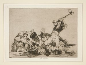Det samme (Samme), pl. 3 fra The Disasters of War af Francisco de Goya