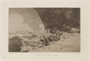 The Same Elsewhere (The Same Elsewhere), Plade 23 fra The Disasters of War af Francisco de Goya
