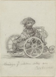 Mendigos que se llevan solos en Bordeaux (Tiggere, der kommer omkring på egen hånd i Bordeaux) af Francisco de Goya