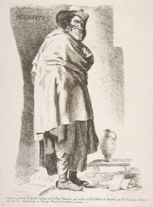 Moenippus Menipo filosof, 1778. af Francisco de Goya