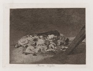 Harvest of the Dead, Plade 63 fra The Disasters of War af Francisco de Goya